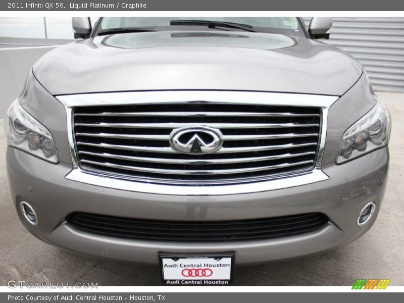 Liquid Platinum / Graphite 2011 Infiniti QX 56