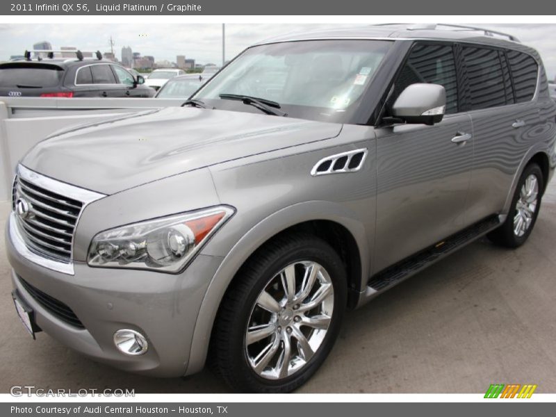 Liquid Platinum / Graphite 2011 Infiniti QX 56