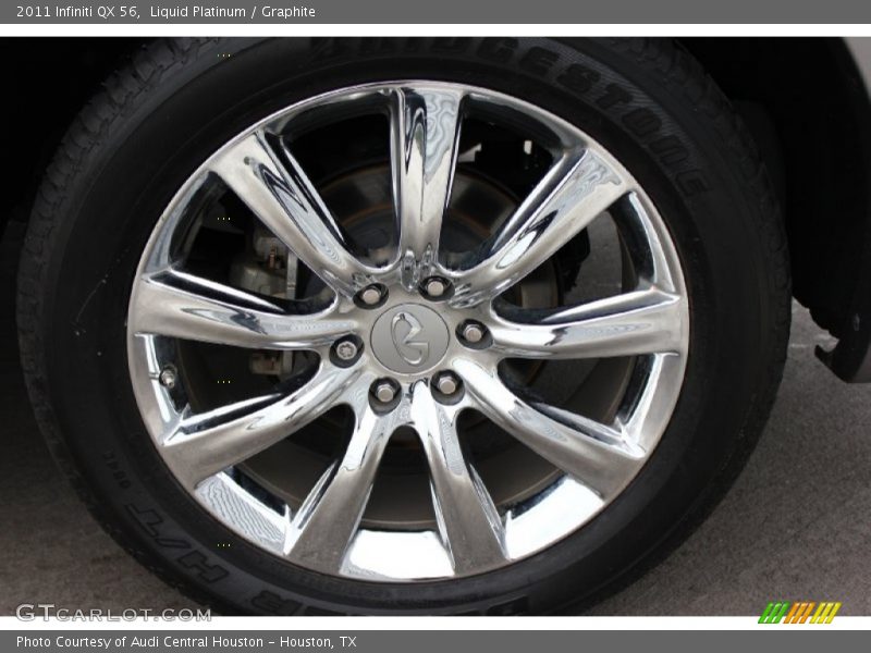 Liquid Platinum / Graphite 2011 Infiniti QX 56