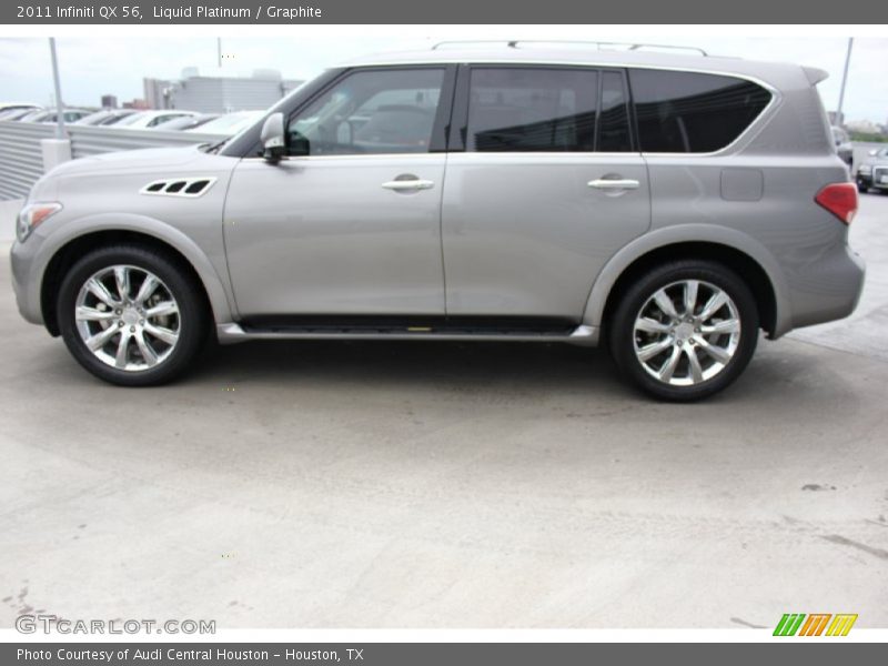 Liquid Platinum / Graphite 2011 Infiniti QX 56