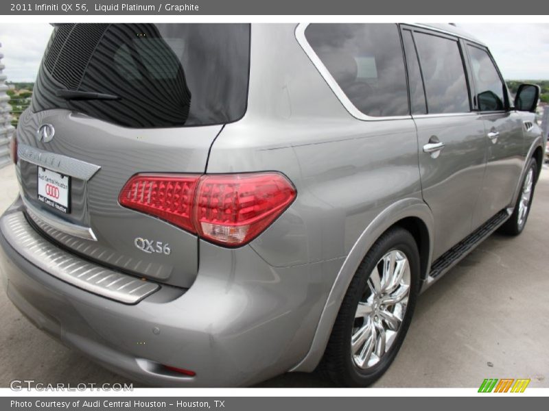 Liquid Platinum / Graphite 2011 Infiniti QX 56