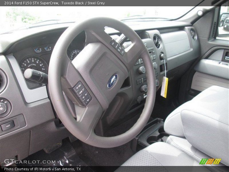 Tuxedo Black / Steel Grey 2014 Ford F150 STX SuperCrew