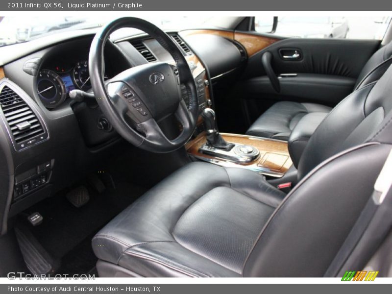 Liquid Platinum / Graphite 2011 Infiniti QX 56