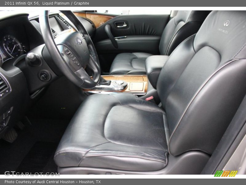 Liquid Platinum / Graphite 2011 Infiniti QX 56