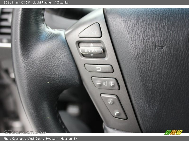 Liquid Platinum / Graphite 2011 Infiniti QX 56