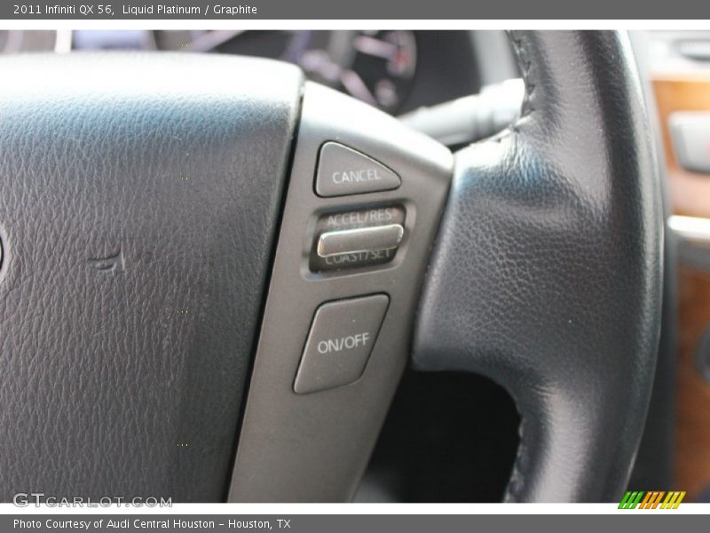 Liquid Platinum / Graphite 2011 Infiniti QX 56