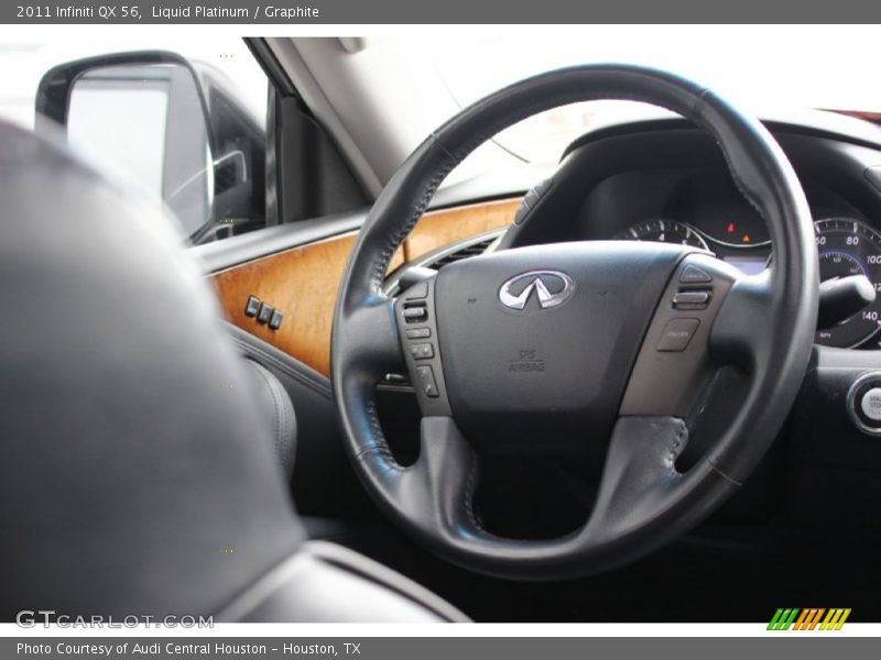 Liquid Platinum / Graphite 2011 Infiniti QX 56
