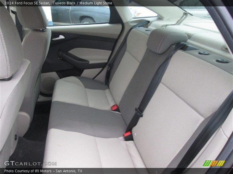 Tuxedo Black / Medium Light Stone 2014 Ford Focus SE Sedan