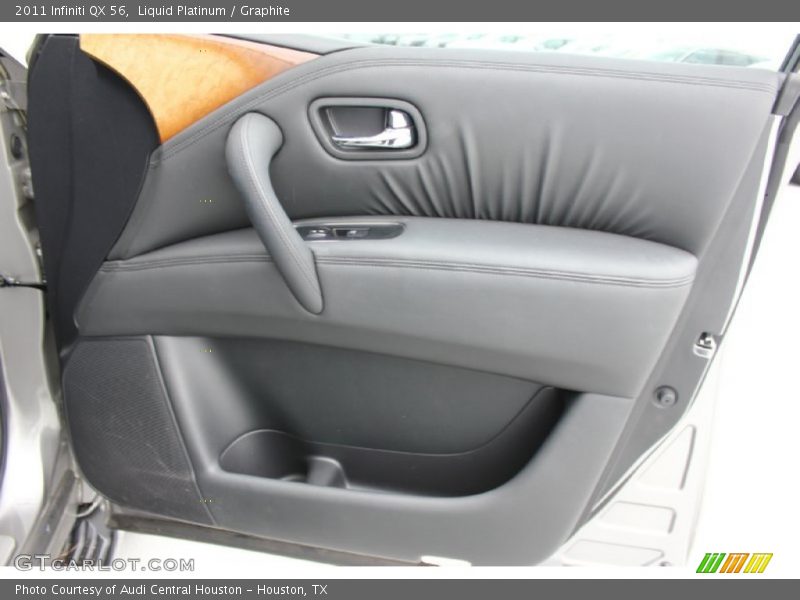 Liquid Platinum / Graphite 2011 Infiniti QX 56