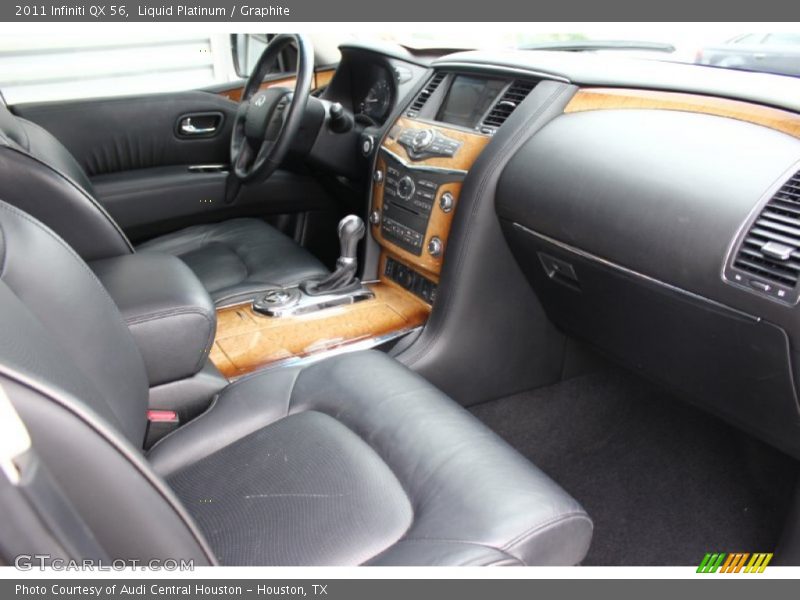 Liquid Platinum / Graphite 2011 Infiniti QX 56