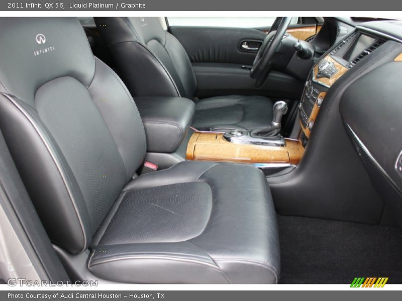 Liquid Platinum / Graphite 2011 Infiniti QX 56