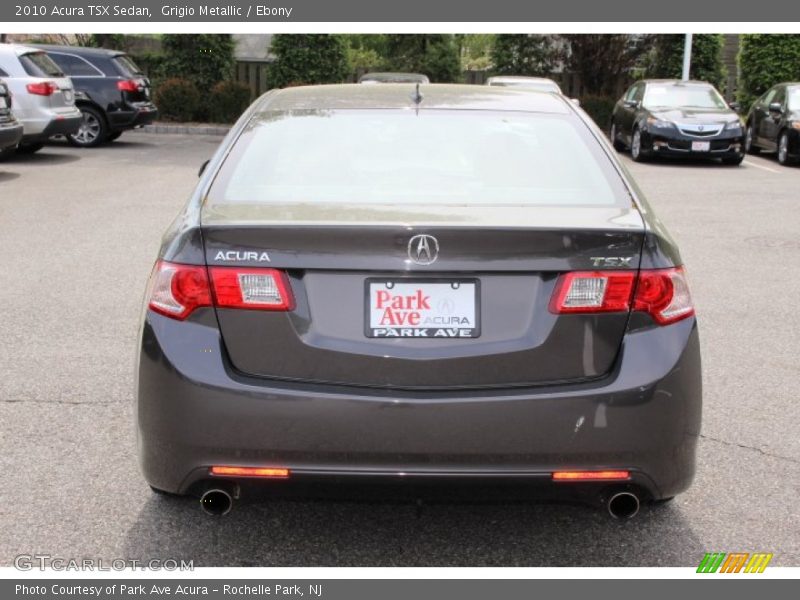 Grigio Metallic / Ebony 2010 Acura TSX Sedan