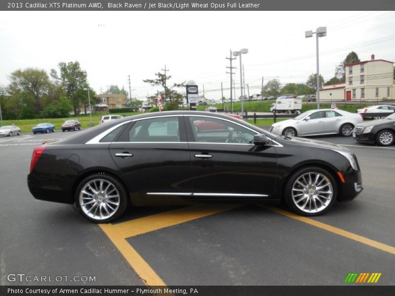 Black Raven / Jet Black/Light Wheat Opus Full Leather 2013 Cadillac XTS Platinum AWD