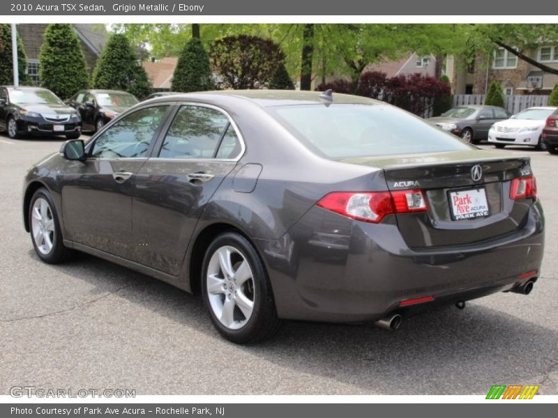 Grigio Metallic / Ebony 2010 Acura TSX Sedan