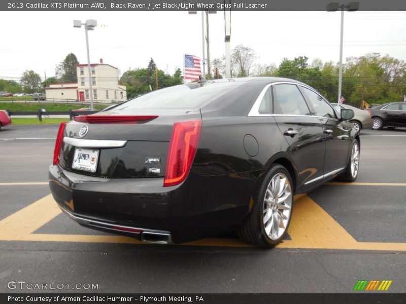 Black Raven / Jet Black/Light Wheat Opus Full Leather 2013 Cadillac XTS Platinum AWD