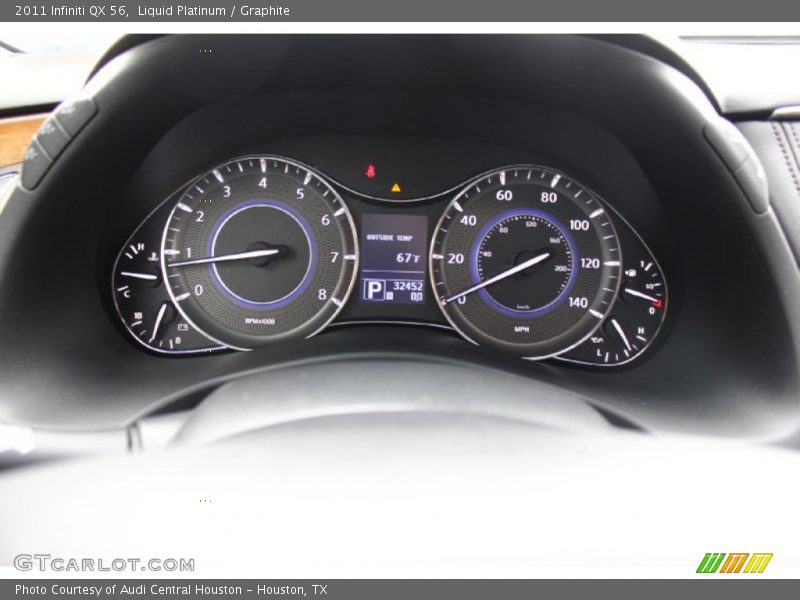 Liquid Platinum / Graphite 2011 Infiniti QX 56