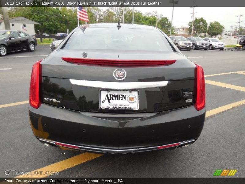 Black Raven / Jet Black/Light Wheat Opus Full Leather 2013 Cadillac XTS Platinum AWD