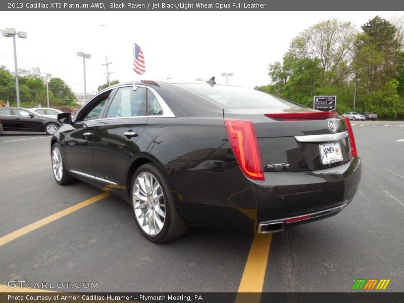 Black Raven / Jet Black/Light Wheat Opus Full Leather 2013 Cadillac XTS Platinum AWD