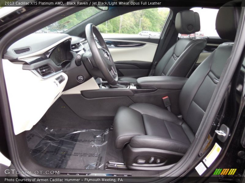 Black Raven / Jet Black/Light Wheat Opus Full Leather 2013 Cadillac XTS Platinum AWD