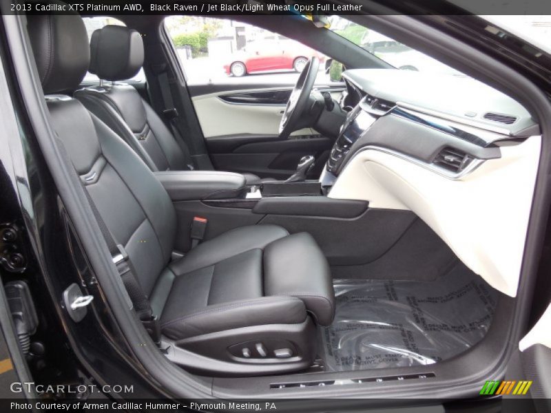 Black Raven / Jet Black/Light Wheat Opus Full Leather 2013 Cadillac XTS Platinum AWD