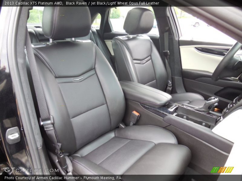 Black Raven / Jet Black/Light Wheat Opus Full Leather 2013 Cadillac XTS Platinum AWD