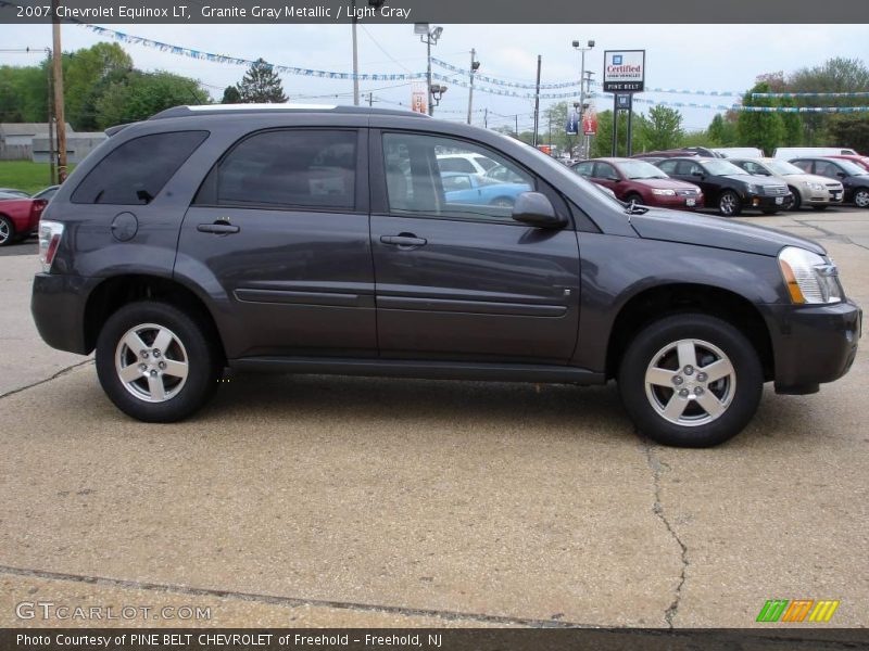 Granite Gray Metallic / Light Gray 2007 Chevrolet Equinox LT