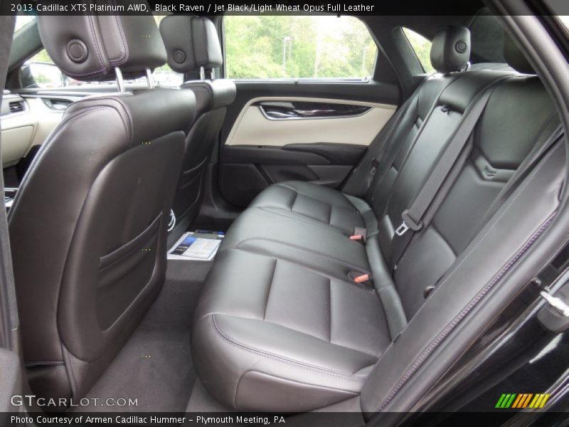 Black Raven / Jet Black/Light Wheat Opus Full Leather 2013 Cadillac XTS Platinum AWD
