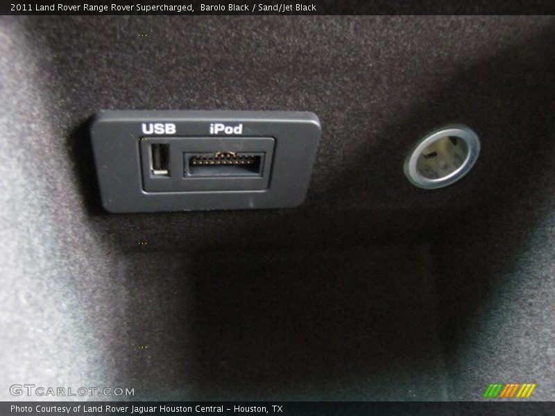 Barolo Black / Sand/Jet Black 2011 Land Rover Range Rover Supercharged