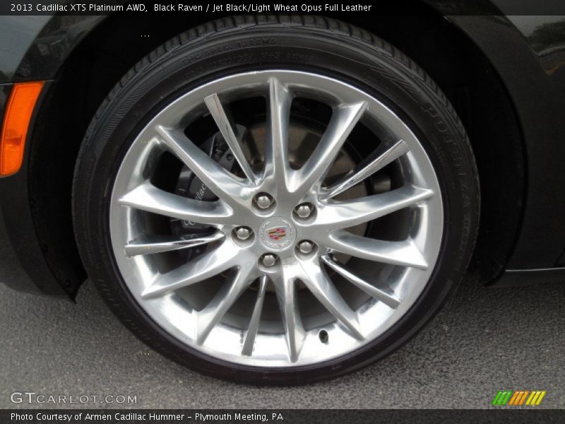 Black Raven / Jet Black/Light Wheat Opus Full Leather 2013 Cadillac XTS Platinum AWD