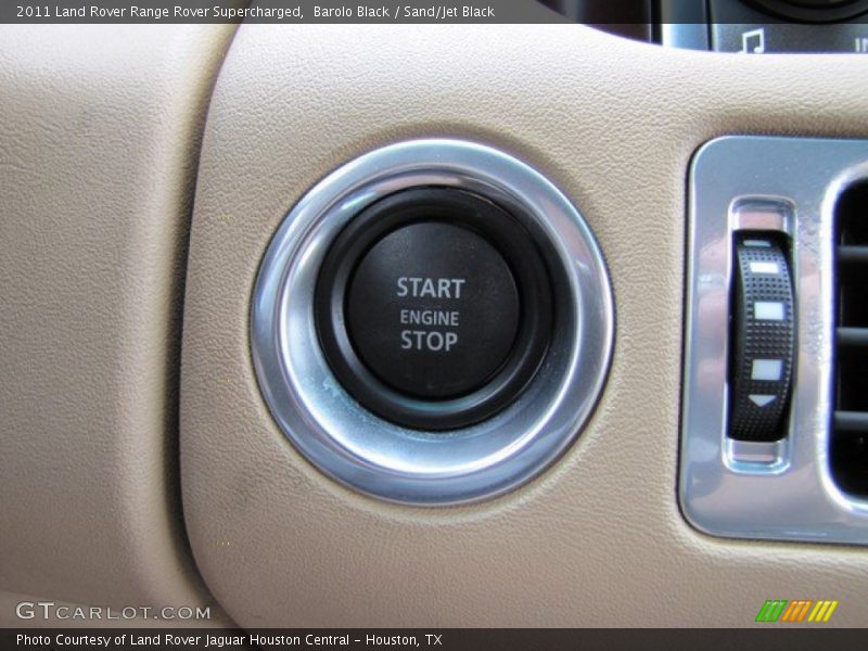Barolo Black / Sand/Jet Black 2011 Land Rover Range Rover Supercharged