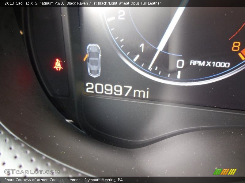Black Raven / Jet Black/Light Wheat Opus Full Leather 2013 Cadillac XTS Platinum AWD
