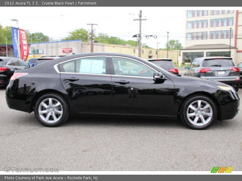 Crystal Black Pearl / Parchment 2012 Acura TL 3.5