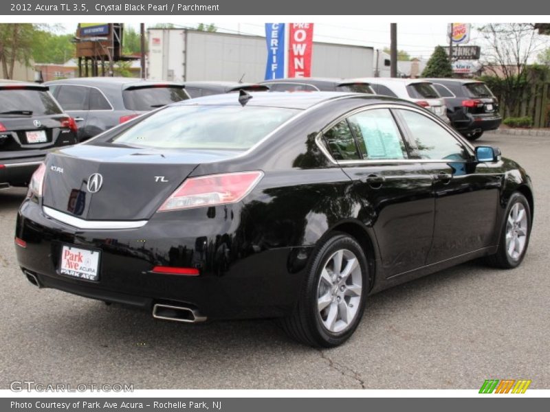 Crystal Black Pearl / Parchment 2012 Acura TL 3.5