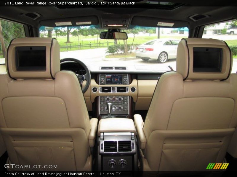 Barolo Black / Sand/Jet Black 2011 Land Rover Range Rover Supercharged
