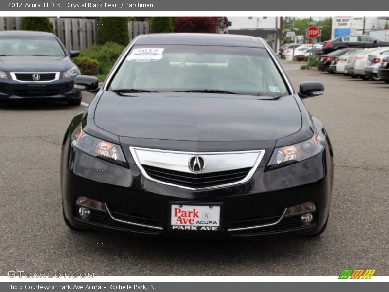 Crystal Black Pearl / Parchment 2012 Acura TL 3.5