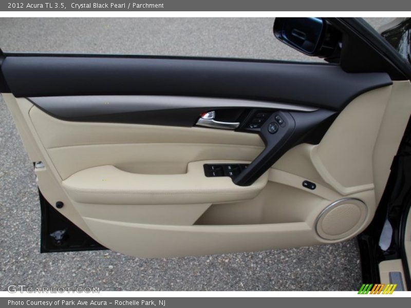 Crystal Black Pearl / Parchment 2012 Acura TL 3.5