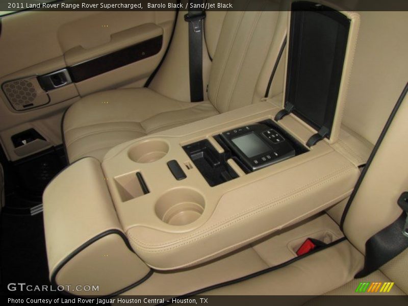 Barolo Black / Sand/Jet Black 2011 Land Rover Range Rover Supercharged