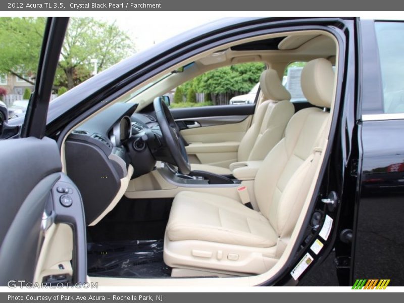 Crystal Black Pearl / Parchment 2012 Acura TL 3.5