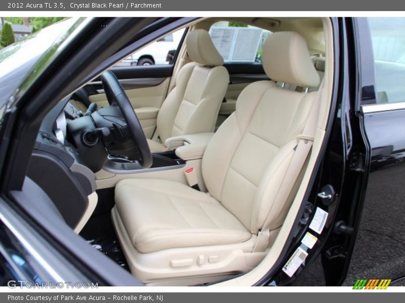 Crystal Black Pearl / Parchment 2012 Acura TL 3.5