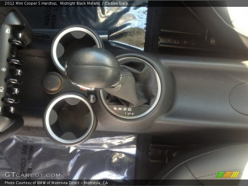Midnight Black Metallic / Carbon Black 2012 Mini Cooper S Hardtop