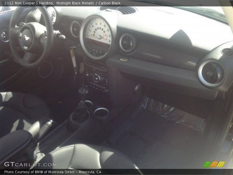 Midnight Black Metallic / Carbon Black 2012 Mini Cooper S Hardtop