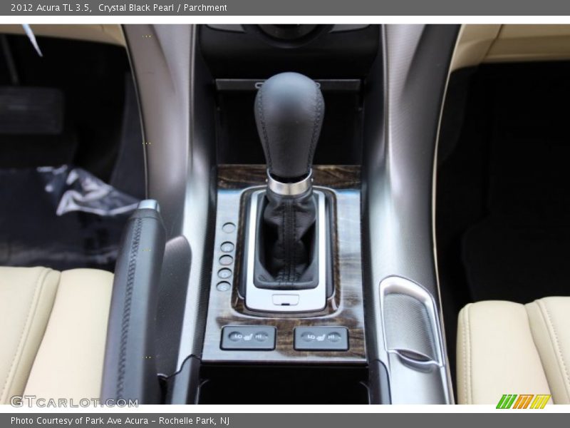 Crystal Black Pearl / Parchment 2012 Acura TL 3.5