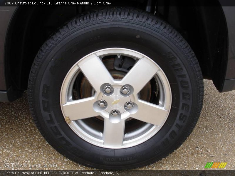 Granite Gray Metallic / Light Gray 2007 Chevrolet Equinox LT