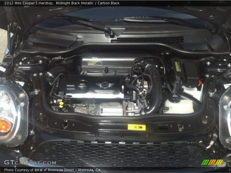 Midnight Black Metallic / Carbon Black 2012 Mini Cooper S Hardtop