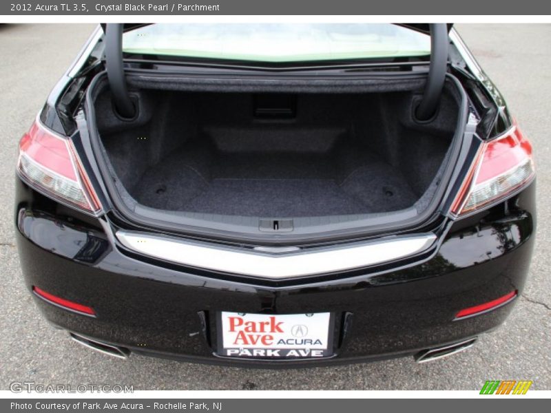 Crystal Black Pearl / Parchment 2012 Acura TL 3.5