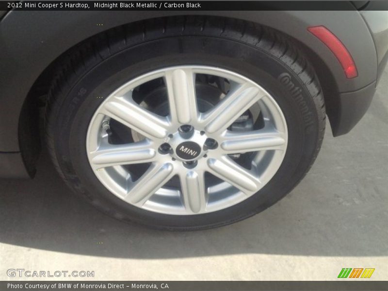 Midnight Black Metallic / Carbon Black 2012 Mini Cooper S Hardtop