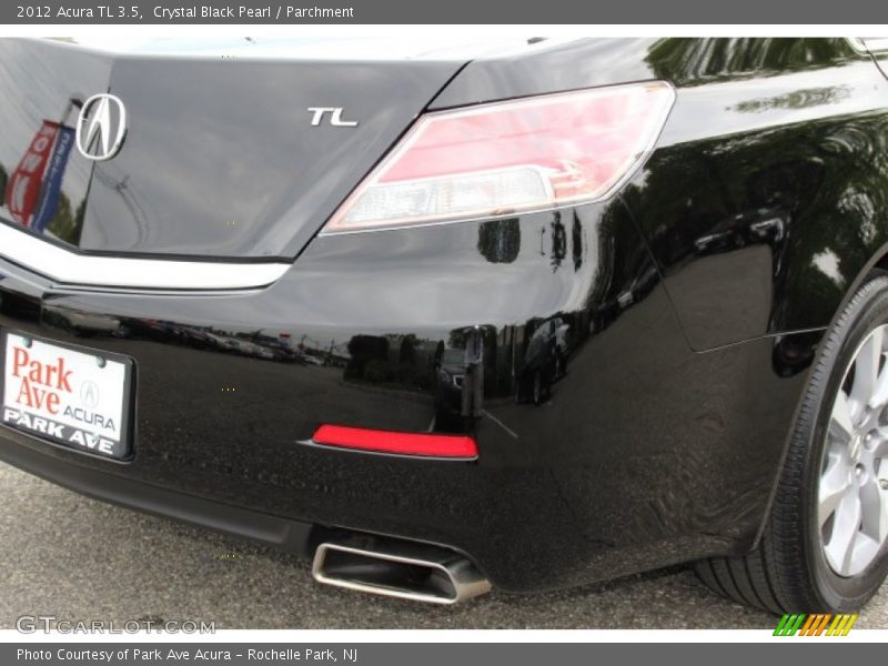 Crystal Black Pearl / Parchment 2012 Acura TL 3.5
