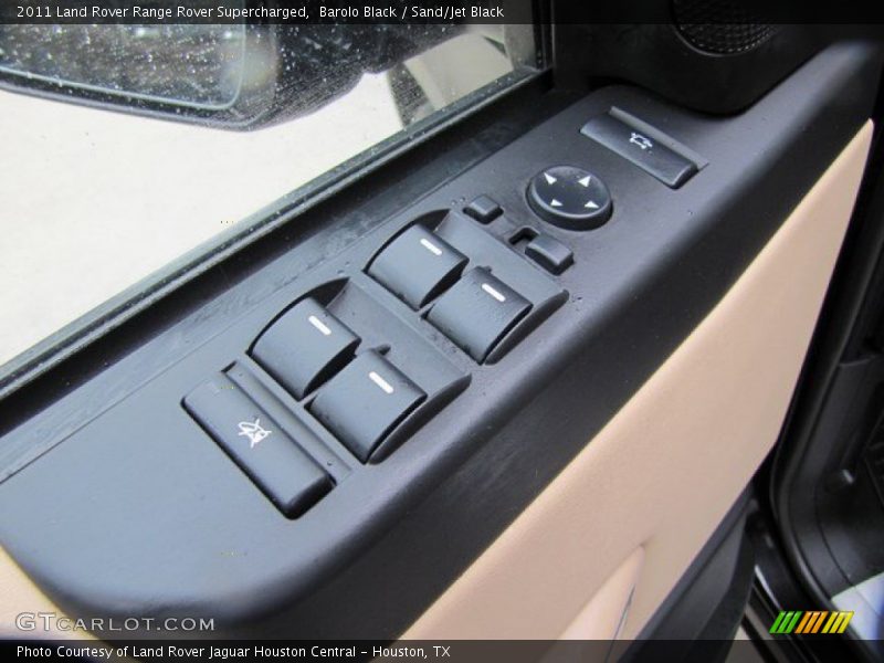 Barolo Black / Sand/Jet Black 2011 Land Rover Range Rover Supercharged