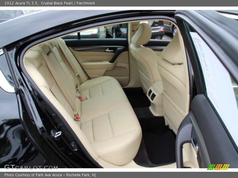 Crystal Black Pearl / Parchment 2012 Acura TL 3.5