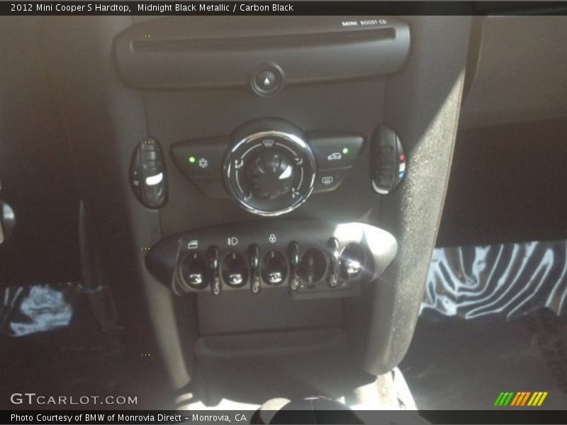 Midnight Black Metallic / Carbon Black 2012 Mini Cooper S Hardtop